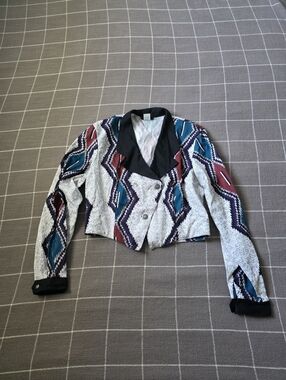 Vtg 90s Roughrider Southwestern Jacket